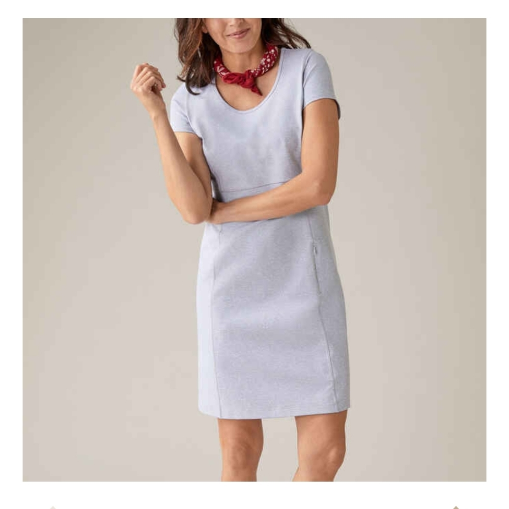 Duluth Women's NoGA Classic Short Sleeve Dress Large